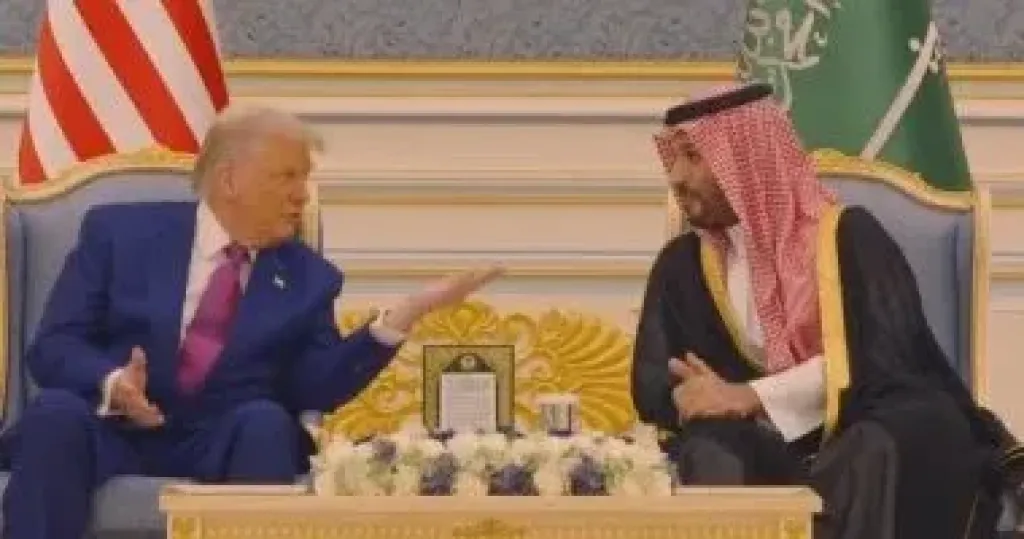 قادة أوبر وجوجل وأمازون وبوينج على مأدبة غداء ترامب وولى العهد السعودى