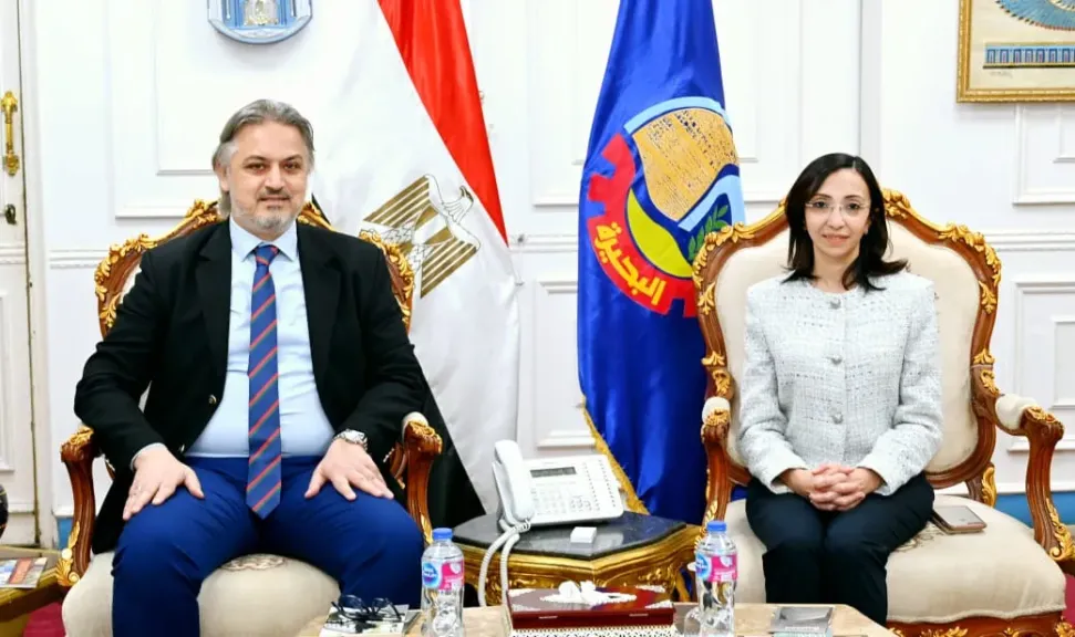 محافظ البحيرة تستقبل القنصل العام لليونان لبحث سبل التعاون المشترك وتعزيز العلاقات الاقتصادية والسياحية