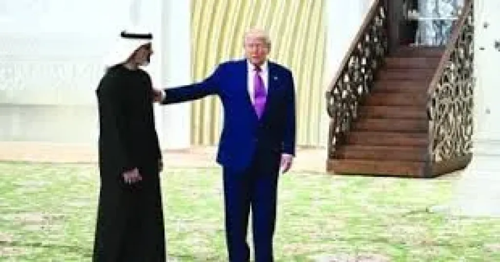 الرئيس الأمريكى دونالد ترامب يزور جامع الشيخ زايد الكبير.