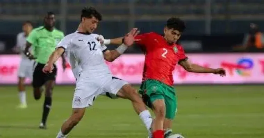 75 دقيقة.. مصر والمغرب يتعادلان سلبياً بكأس أفريقيا للشباب