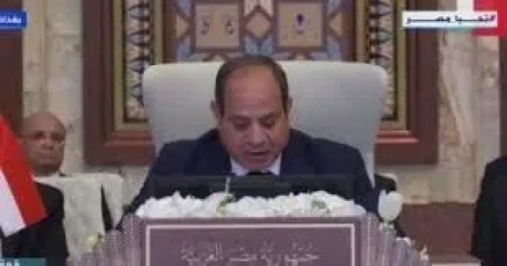 الرئيس السيسى بقمة بغداد: علينا إعلاء مصلحة الأمة فوق أى اعتبار وترسيخ التعاون