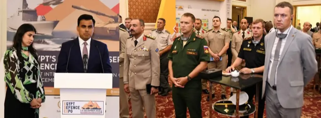 القوات المسلحة تنظم حفل للملحقين العسكريين للتعريف بتنظيم مصر فعاليات النسخة الرابعة على أراضيها