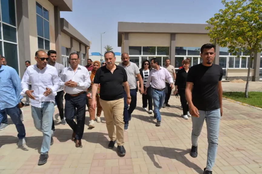 محافظ أسيوط يتفقد مجمع الصناعات الصغيرة بأبنوب ويؤكد