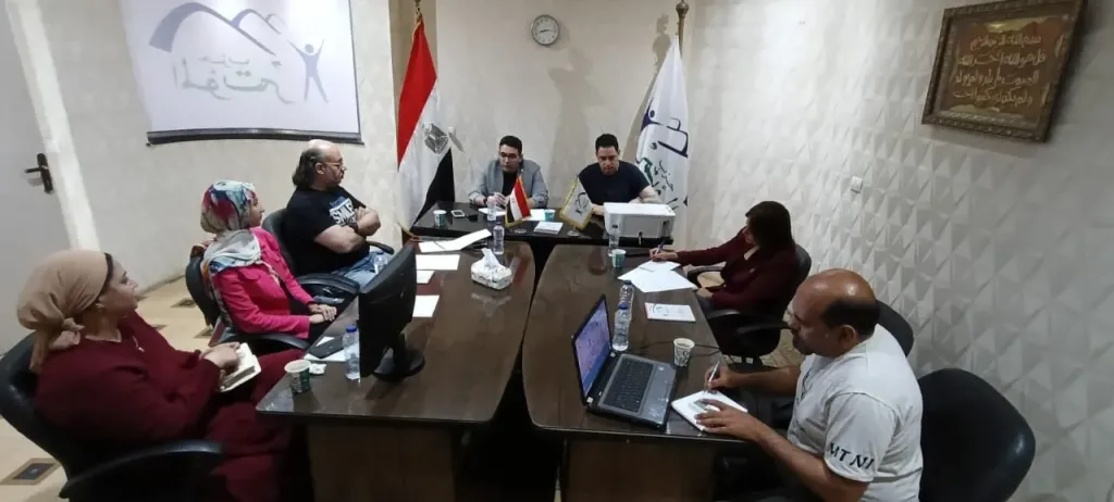 غرفه العمليات المركزية للانتخابات بحزب المؤتمر تعقد اول اجتماع لها