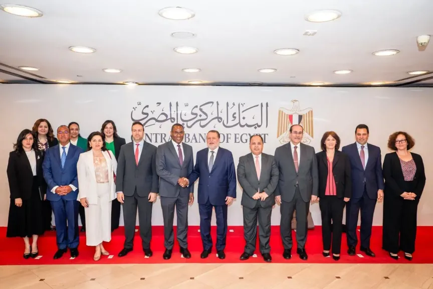 محافظ البنك النركزى يناقش جهود الدولة فى الإصلاح الإقتصادى مع صندوق النقد الدولى