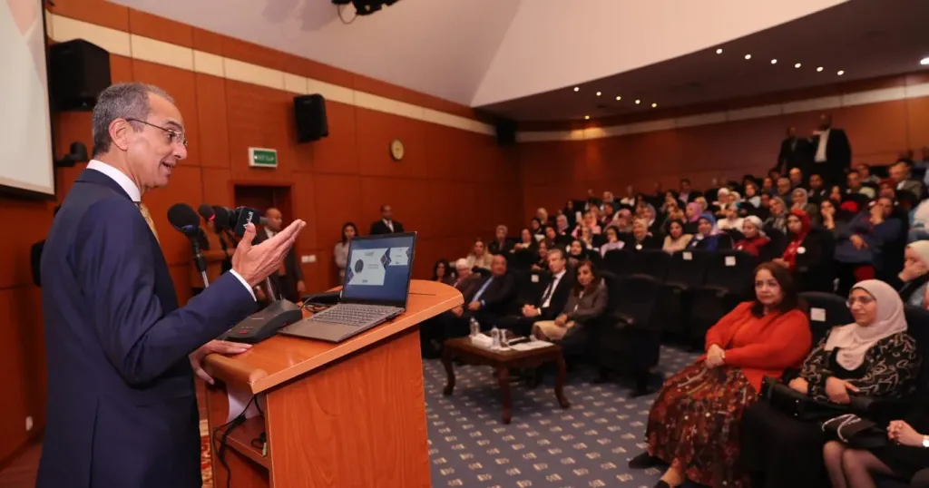 وزير الاتصالات يفتتح فعاليات الاحتفالية السنوية لمبادرة قدوة. تك: مستقبل تمكين المرأة في عصر التحول الرقمى 2025