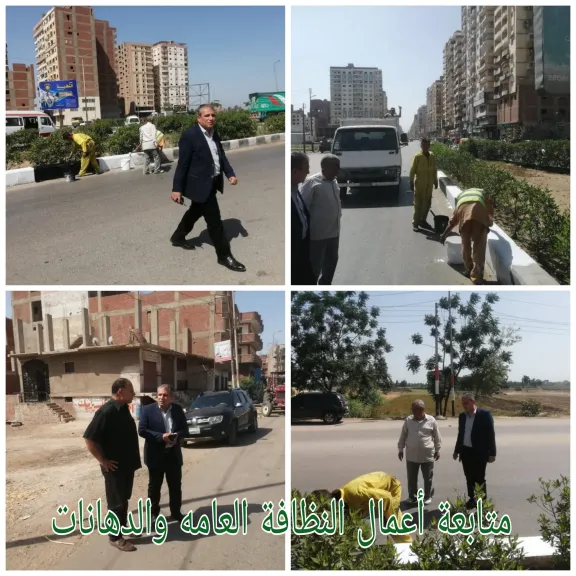 نشاط مكثف لرئيس مركز الزقازيق محافظة الشرقية .