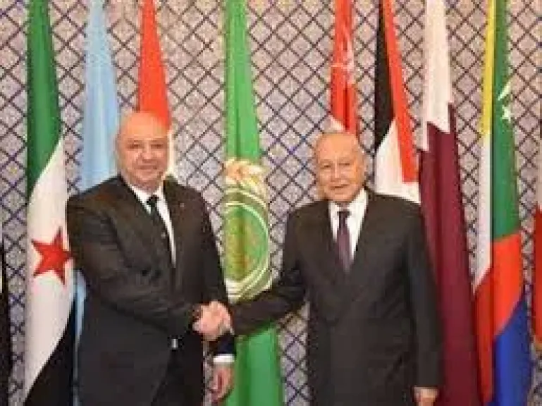 أبو الغيط يستقبل الرئيس اللبناني جوزاف عون بمقر الجامعة العربية