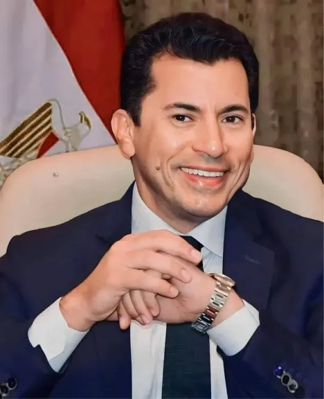 محافظ الشرقية :يهنئ وزير الشباب والرياضة لفوزه بمنصب رئيس المكتب التنفيذي لمجلس وزراء الشباب الرياضة العرب