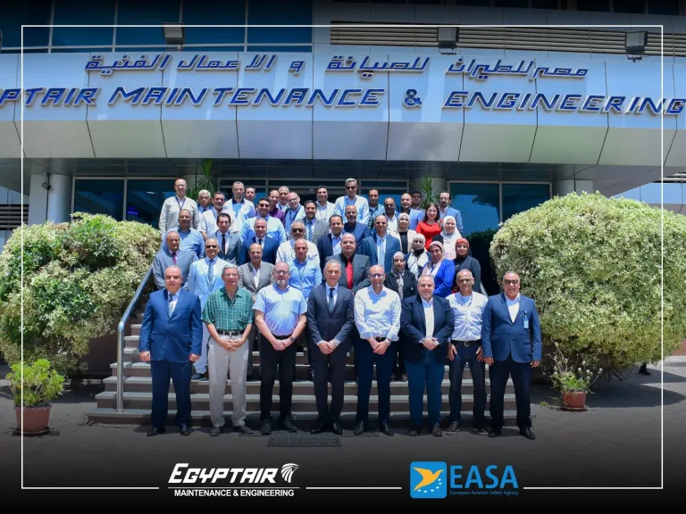مصر للطيران للصيانة تجتاز تفتيش EASA للمرة العشرين علي التوالي