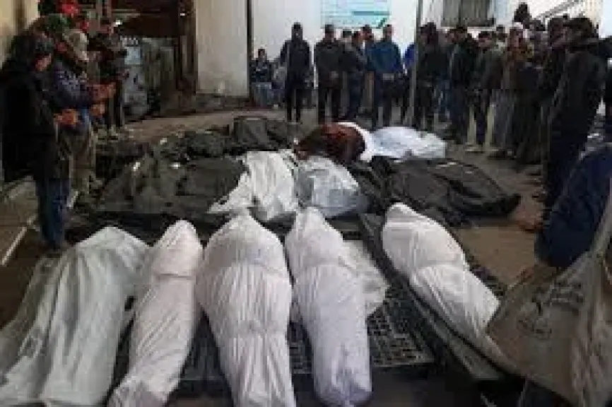 استشهاد 9 فلسطينيين وإصابة آخرين في قصف إسرائيلي على مدينة غزة