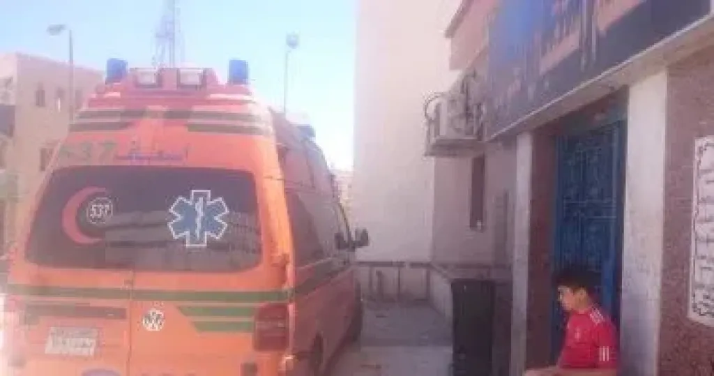 إصابه شخصين بحروق إثر اشتعال النيران فى دراجة نارية بالفيوم