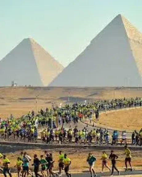 ماراثون ”One Run” العالمي ينطلق من الأهرامات بمشاركة 200 ألف متسابق