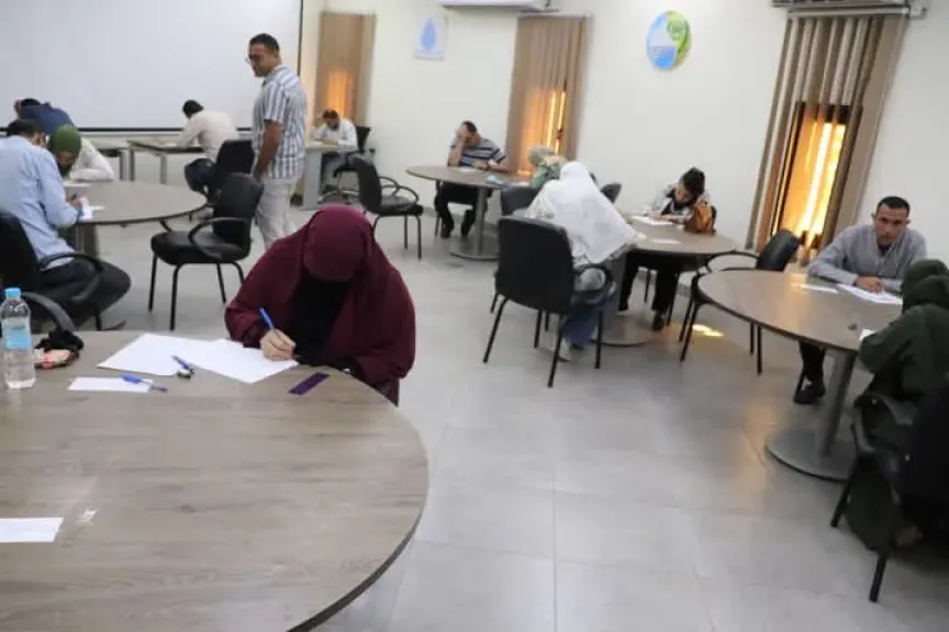 مياه أسيوط تفتح باب التميز المهني باختبارات المسار الوظيفي لتأهيل الكوادر الفنية
