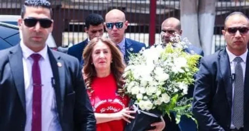 السفيرة الأمريكية بالقاهرة