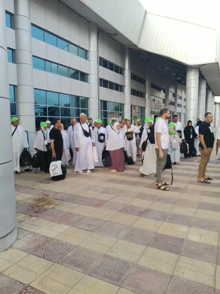 1292 حاج من حجاج البر يغادرون ميناء نويبع البحري