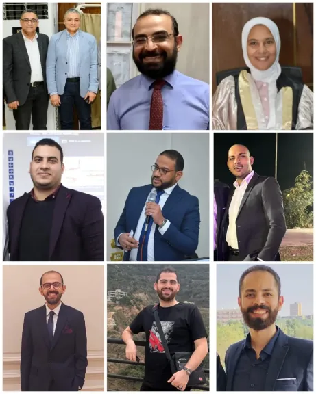 جانب من متابعه
