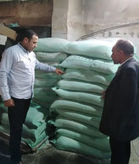 تموين الشرقية ::ضبط ٥٢ شيكارة دقيق بلدي مدعم وتحرير 5محاضر