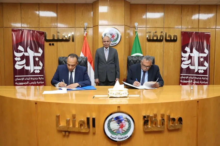محافظ المنيا يستمع لمطالب تجار سوق ماقوسة ويؤكد دعمه لبيئة تجارية منظمة وآمنة