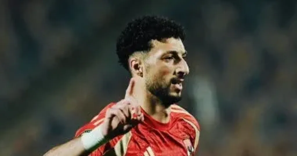 وسام أبو علي يتقدم للأهلي في مرمى فاركو بالدقيقة 10 فى ليلة التتويج