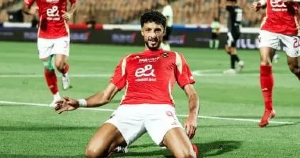 وسام أبو علي يسجل هاتريك للأهلي فى مرمى فاركو والنتيجة 3 / 0