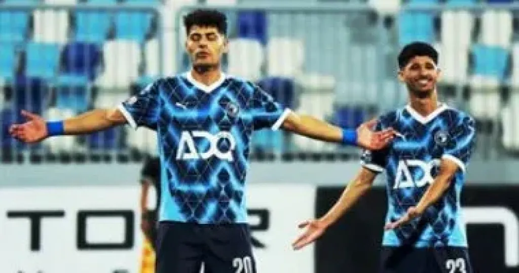 عبد الرحمن مجدى يعزز من تقدم بيراميدز على سيراميكا بثلاثية
