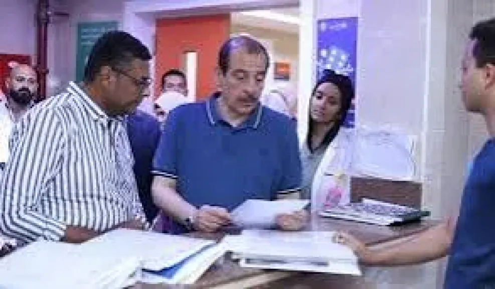 نائب وزير الصحة يتفقد عددا من المنشآت الصحية فى البحر الأحمر