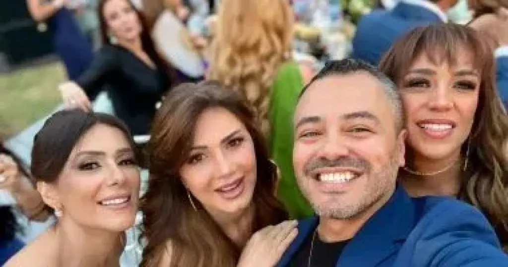 يسرا ونجلاء بدر في حفل زفاف أمينة خليل وأحمد زعتر.. صور