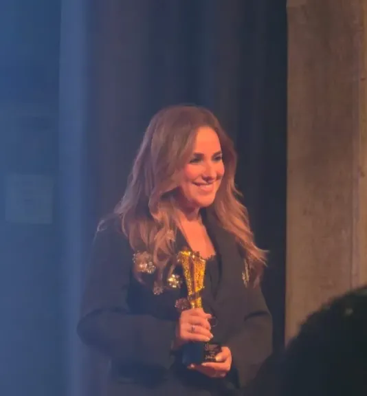 تكريم شيري عادل فى مهرجان القاهرة للسينما الفرنكوفونية