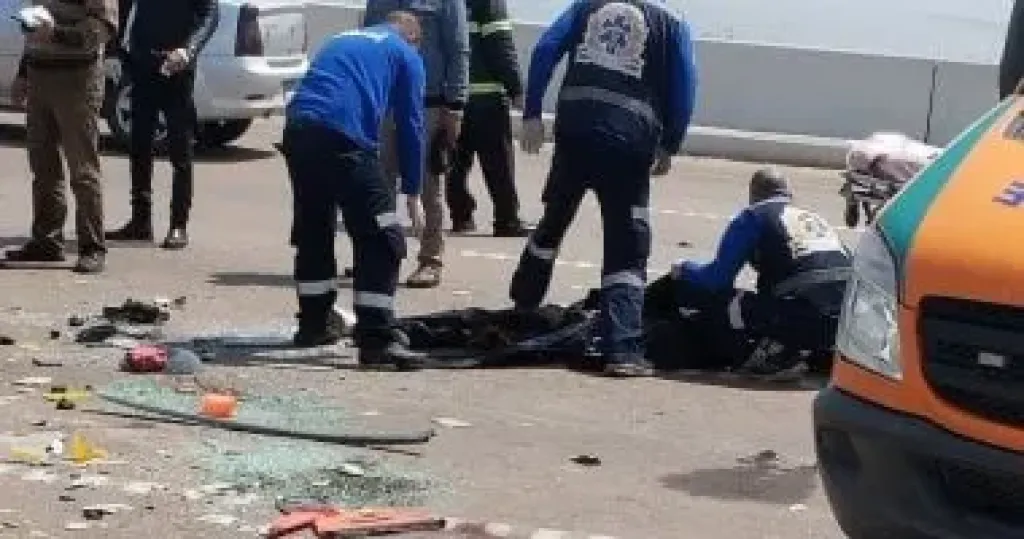إصابة 11 شخصا فى حادث تصادم ميكروباص وجرار زراعى بالغربية