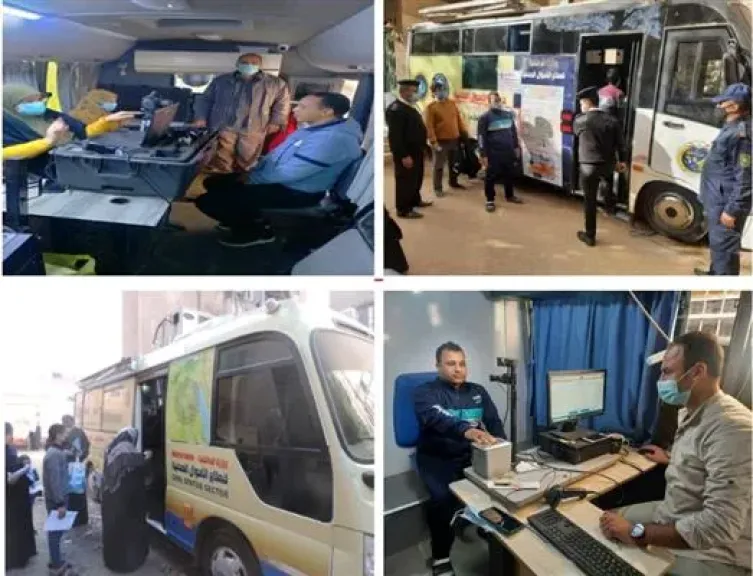 الداخلية تستخرج 30220 بطاقة رقم قومي ومصدرات مميكنة بقوافل للأحوال المدنية بالجمهورية