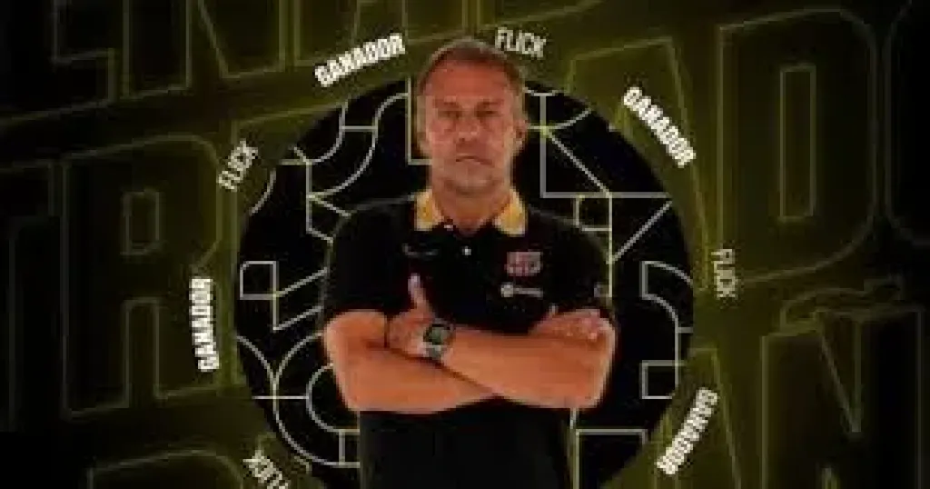هانز فليك أفضل مدرب في الدوري الإسباني لموسم 2024-2025