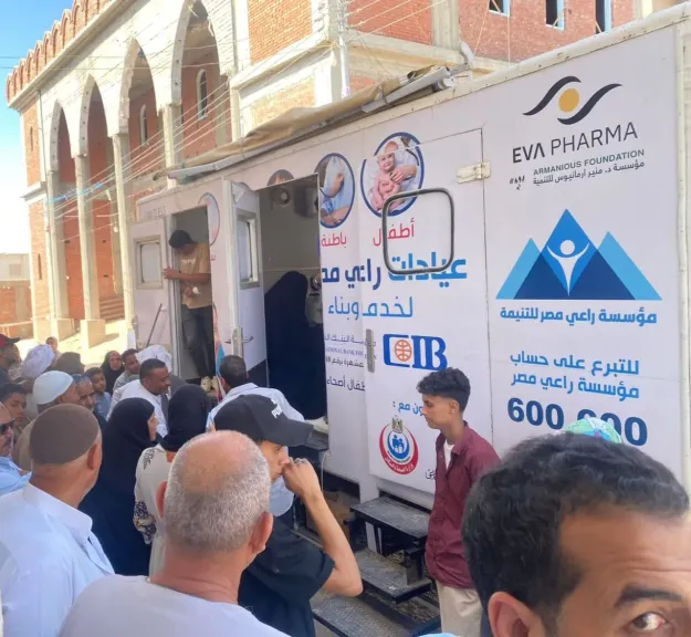 قوافل طبية شاملة تقدم  خدمات علاجية متكاملة وكشف مبكر عن الضغط والسكر لأكثر من 1000 مواطن بالبحيره