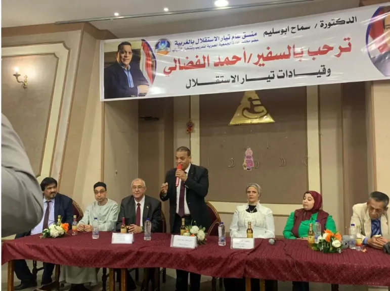 استقبال جماهيري غير مسبوق  بمحافظة الغربية لقيادات تيار الاستقلال برئاسة المستشار أحمد الفضالي ( صور )