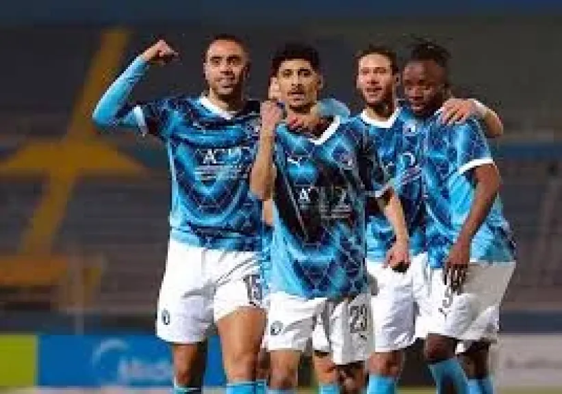 نهائي كأس مصر، قطة يسجل هدف بيراميدز الأول في مرمى الزمالك