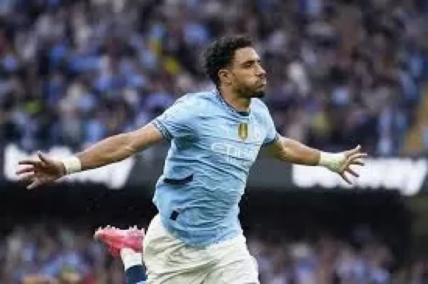 عمر مرموش يحصد جائزة هدف الموسم فى مانشستر سيتي