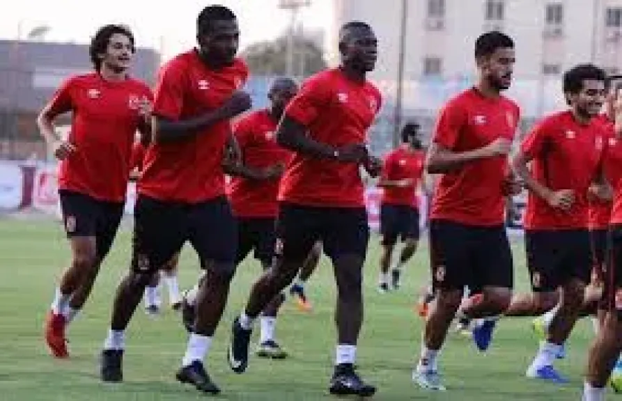 ديانج يشارك في مران الأهلي بعد انتظامه بمعسكر الفريق