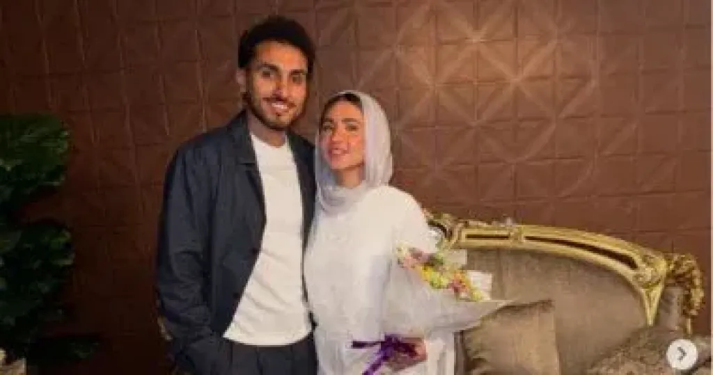 أحمد حمدى لاعب الزمالك يحتفل بخطوبته.. صور