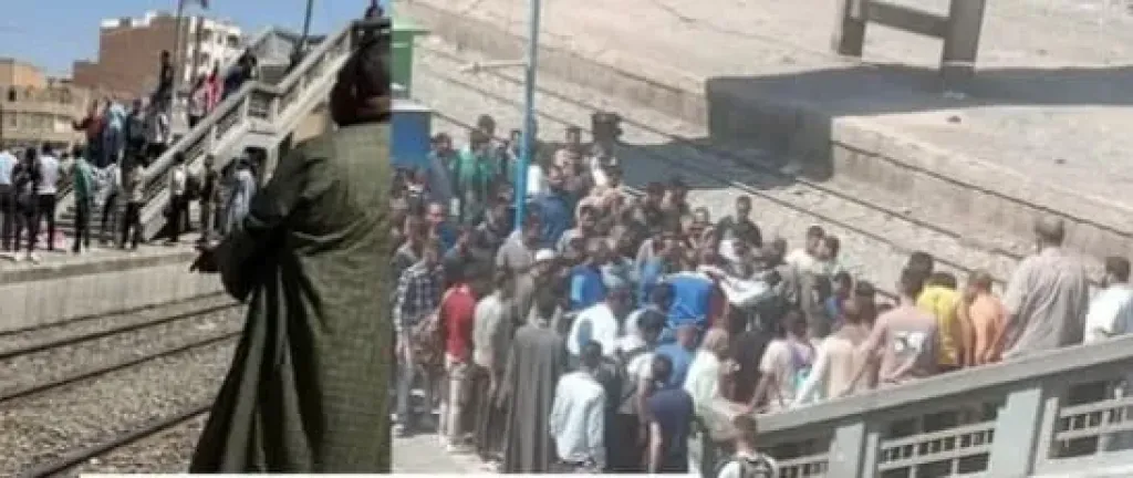 دماء على رصيف محطة قطار جرجا بسوهاج.. مقتل شاب نتيجة الثأر