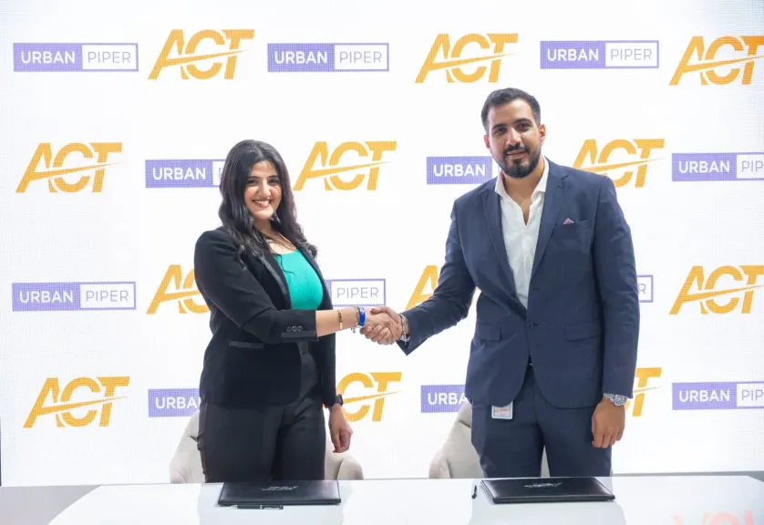 ACT وUrbanPiper تتحدان لقيادة التحول الرقمي في قطاع المطاعم