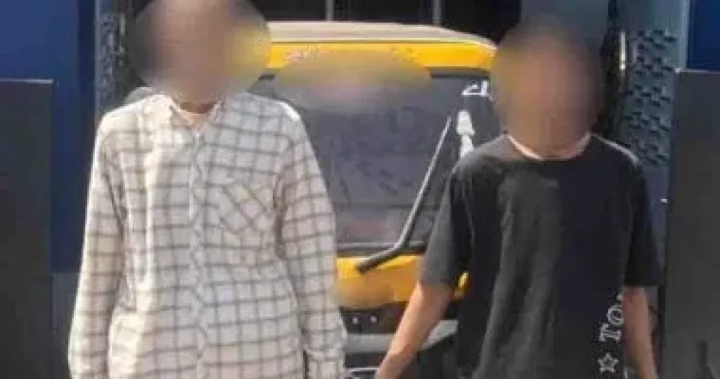 ضبط المتهمين بالتعدى على رجل مرور