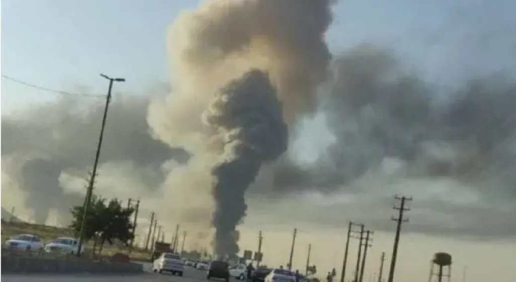 انفجار ضخم في شمال غرب إيران.. تفاصيل