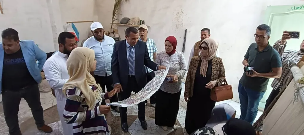 ”رئيس مدينة كفر الدوار” يتفقد المشروعات المنتجة بنجع الشيخ عون بدفشو كفرالدوار