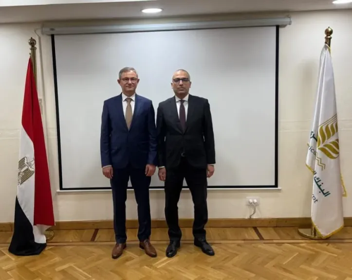 البنك الزراعي المصري يستقبل وزير زراعة جمهورية صربيا لتعزيز التعاون والاطلاع على جهود البنك في دعم التنمية الزراعية