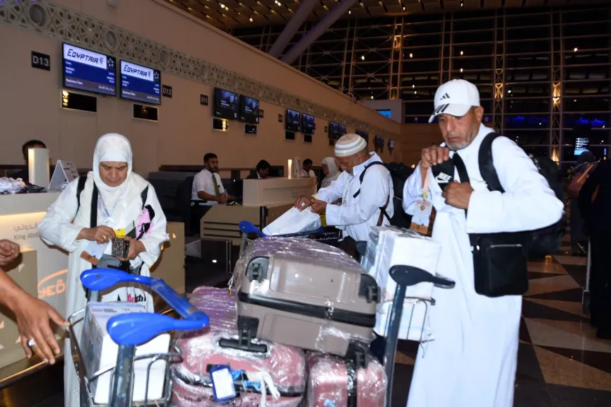 مصر للطيران تسير غدًا 14 رحلة جوية لعودة حجاج بيت الله الحرام
