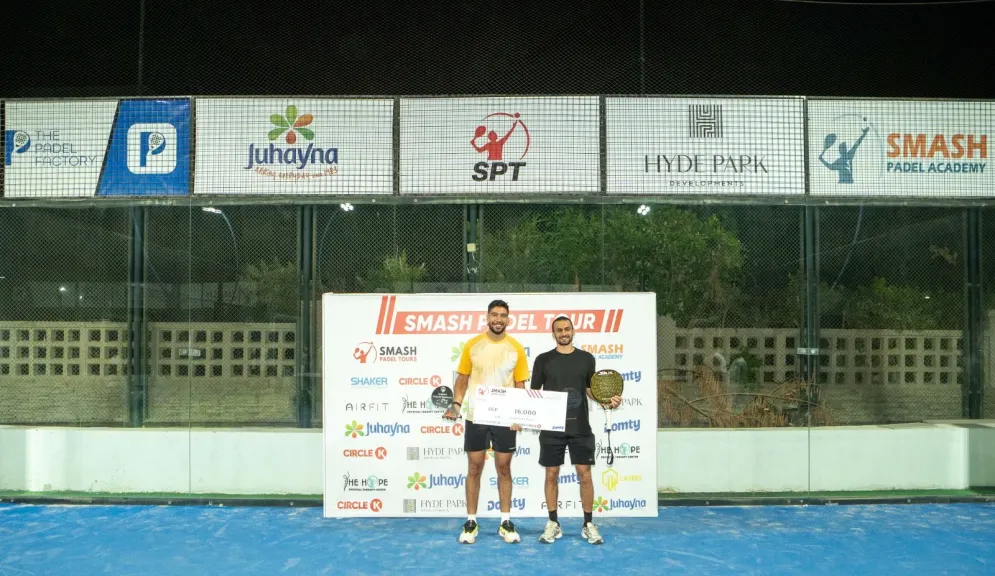 هايد بارك للتطوير العقاري ترعى واحدة من اكبر بطولات البادل في مصر  Smash Padel Tour