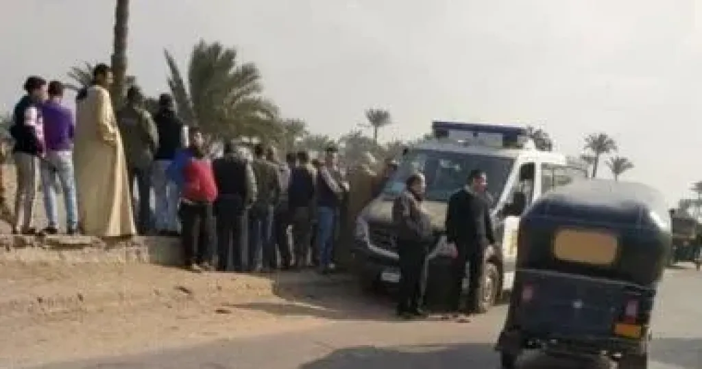 تشريح جثة شاب عثر عليها فى قرية بالبدرشين