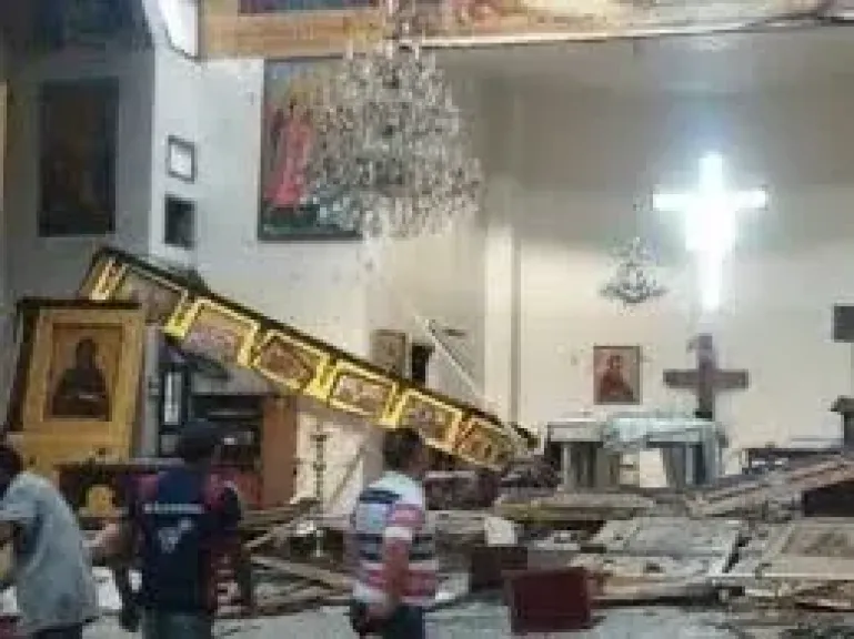 دماء وأشلاء .. عشرات الضحايا والمصابين في تفجير كنيسة بدمشق ..