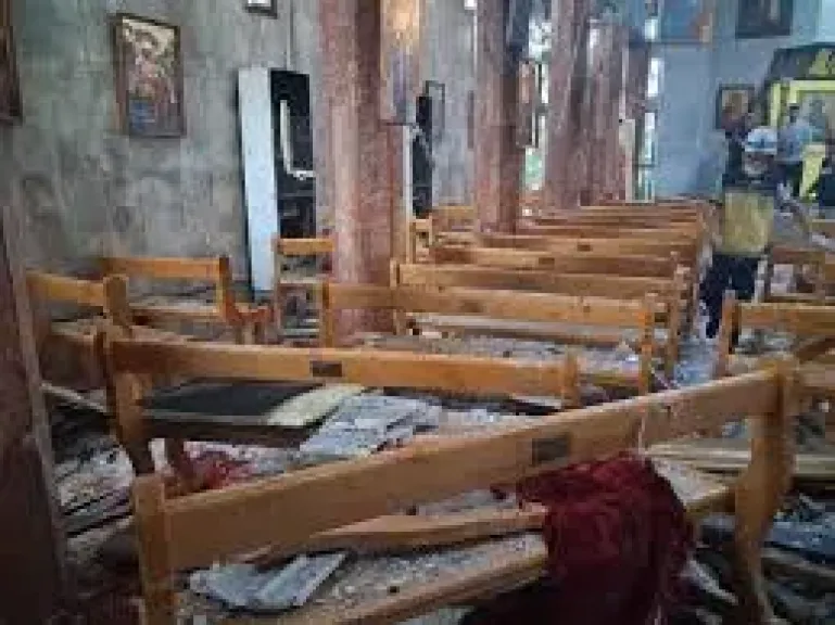 35 قتيلا ومصابا في تفجير كنيسة بالعاصمة السورية دمشق