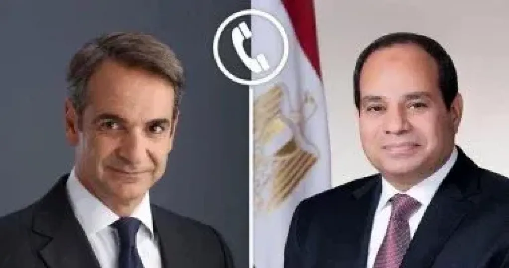الرئيس السيسى ورئيس وزراء اليونان يؤكدان أهمية تشكيل حكومة ليبية جديدة موحدة